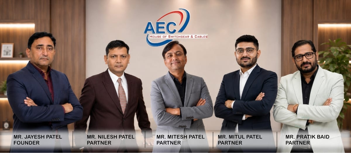 Leadership team of Ahmedabad Electric Corporation (AEC Switchgear)